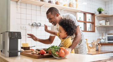 koud en heet water dispenser thuis, waterdispenser thuis