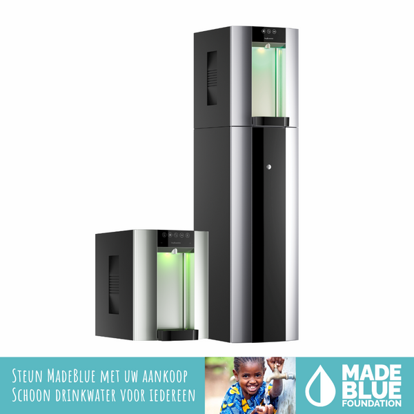 Leidingwaterkoeler Habit Excellent met energiezuinige EcoModus koud/kamer/bruis en/of heet water | 1 tot 75 gebruikers (80 liter / uur)