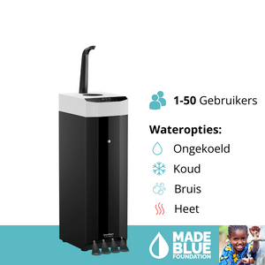 Habit Elegance leidingwaterkoeler, watertap, waterkoeler, Borg&Overstrom E7, waterkoeler kantoor, drinkwaterfontein, watertappunt