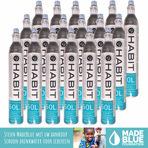 voordeelset van 18 x co2 cilinder, koolzuurcilinder, sodastream gasfles, sodastream cilinder, sodastream cilinder omruilen, mysoda cilinder omruilen, sodastream navulling, quooker co2 cilinder, grohe co2 cilinder