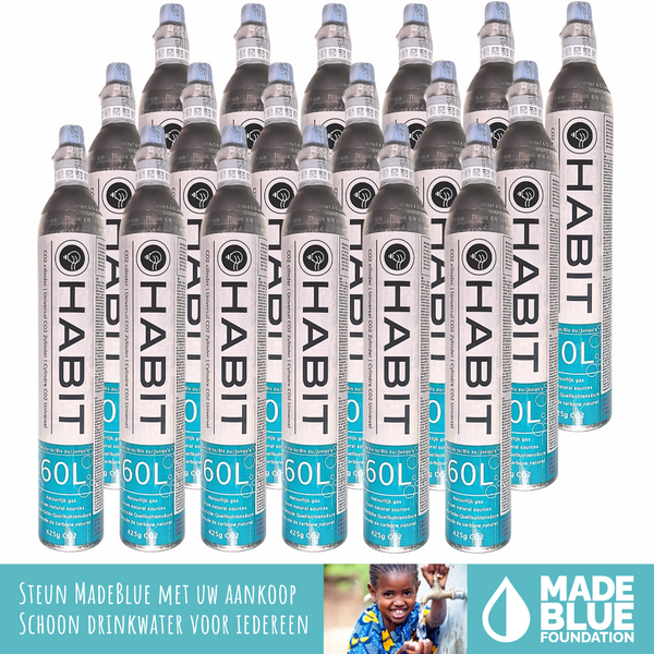 voordeelset van 18 x co2 cilinder, koolzuurcilinder, sodastream gasfles, sodastream cilinder, sodastream cilinder omruilen, mysoda cilinder omruilen, sodastream navulling, quooker co2 cilinder, grohe co2 cilinder