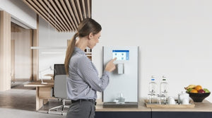 smaakwater koeler, smaakwater, waterkoeler met siropen, water- en sapdispenser, waterkoeler met sap