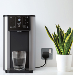 heet en koud water dispenser, Aqua Optima Aurora 3-in-1 koud en heet water dispenser, beste heetwaterdispenser met filter, waterkoeler thuis, heetwatertap, heetwaterkraan, heetwater dispenser