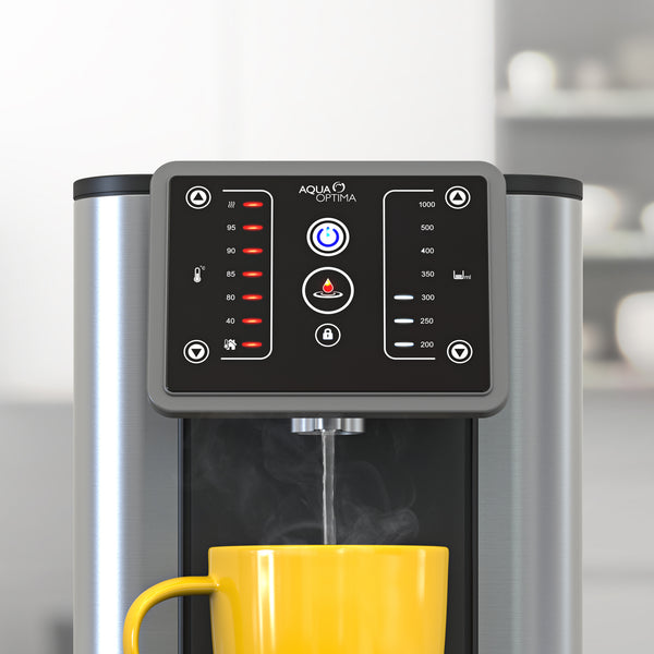 heetwaterdispenser met filter, Aqua Optima Aurora HOT heet water dispenser, beste heetwaterdispenser, heetwater dispenser, heet waterdispenser,  heetwatertap