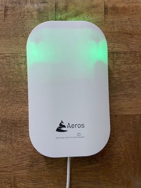 Aeros Standard CO2 meter - luchtkwaliteitmeter met alarm en handige app