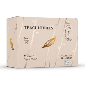 Tea Cultures Thee Organic Vervain - 25 x 2 gram - theezakjes voor 1 kop thee - biologisch en fairtrade thee - kruidenthee