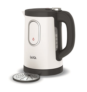 waterkoker met 1kops heetwatertap, heetwaterdispenser wit, design waterkoker, waterkoker 1,5 liter, waterkoker wit, energiezuinige waterkoker