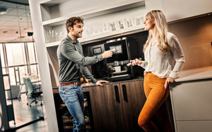 kleine koffiebonenmachine, compacte bonenmachine, koffiebonen machine klein, koffiebonen apparaat