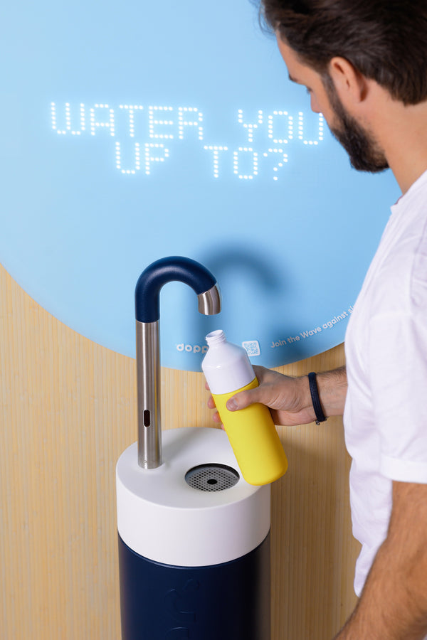 dopper water tap, watertap, watertappunt