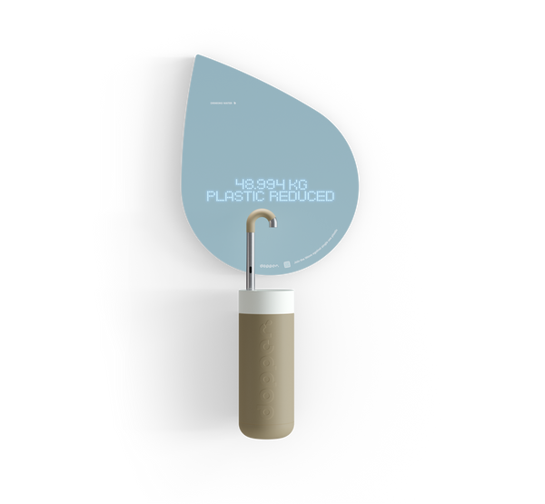 Dopper water tap - watertappunt met een duurzame boodschap