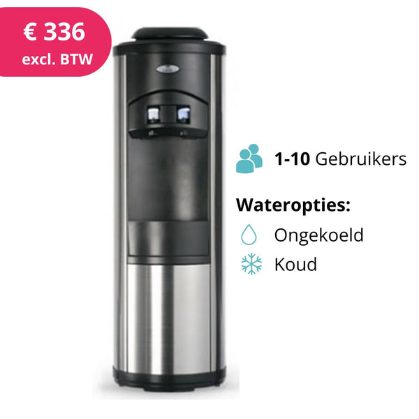 Leidingwaterkoeler Quarrtz koud/kamer | 1 tot 10 gebruikers (5,9 liter / uur)