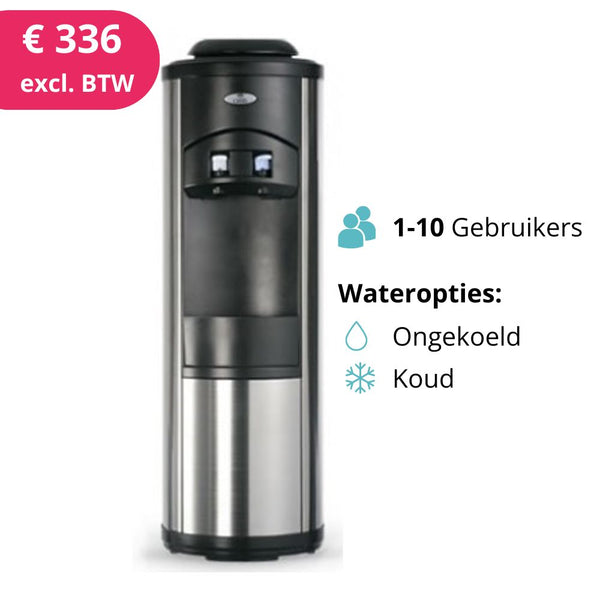 Leidingwaterkoeler Quarrtz koud/kamer | 1 tot 10 gebruikers (5,9 liter / uur)