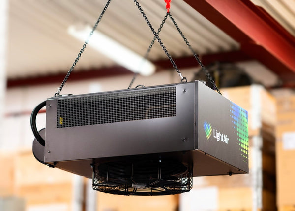 Industriële zelfreinigende luchtreiniger LightAir CellFlow Ind5000 SC, industriele luchtreiniger, luchtreiniger industrie, stofafzuiging
