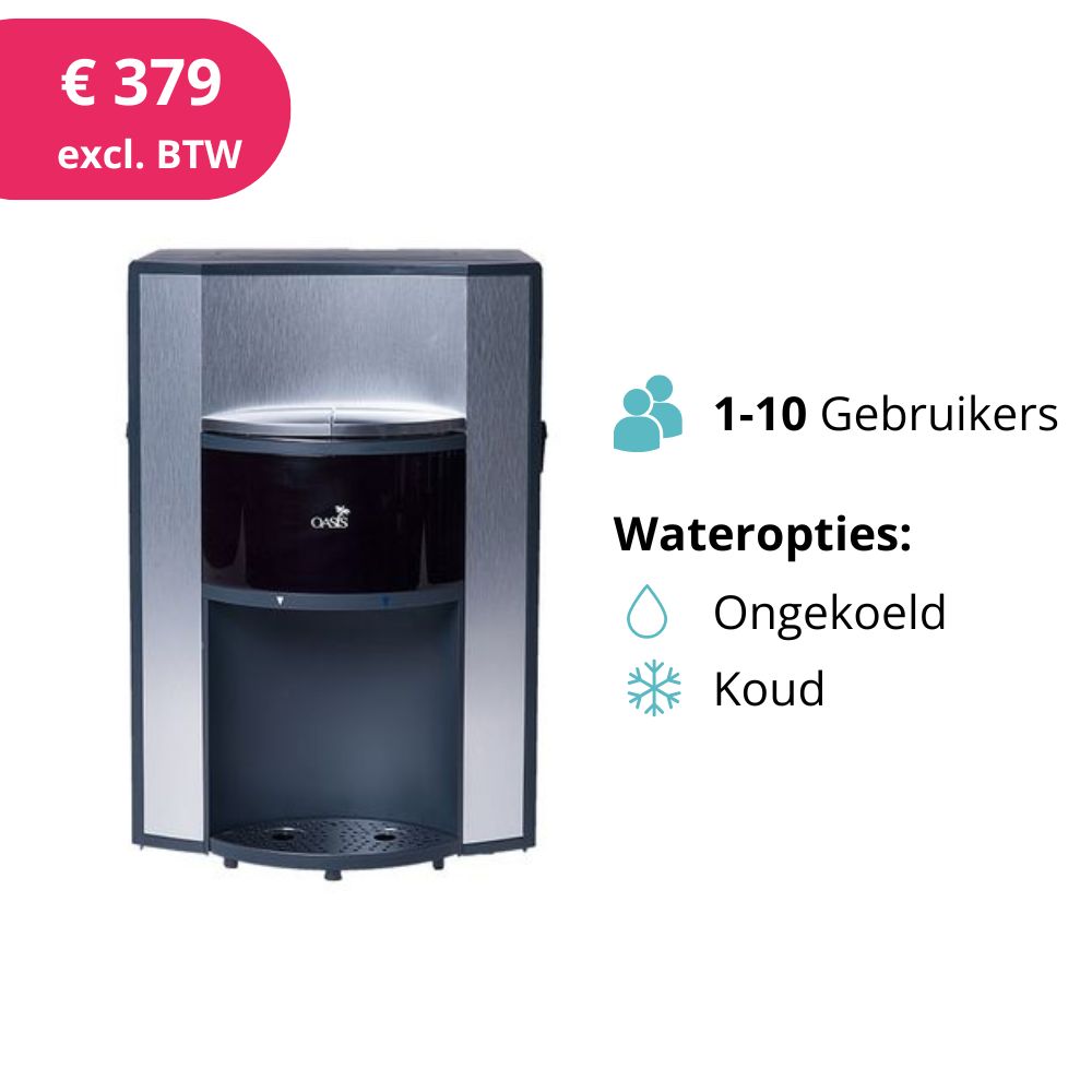 Elektrische waterdispenser, 550 W, warm en koud, mini