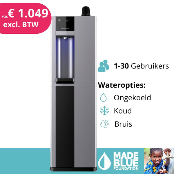 Habit Elite staande leidingwaterkoeler koud/kamer9/bruis) 30 liter per uur tot 30 medewerkers