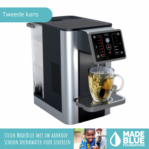 Aqua Optima Aurora 3-in-1 watertap: waterkoker, waterkoeler en waterfilterkan in 1! | Tap in 30 seconden koud, warm of kokend water, heetwatertap, koken water kraan