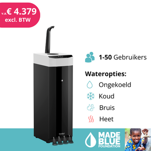 Habit Elegance leidingwaterkoeler, watertap, waterkoeler, Borg&Overstrom E7, waterkoeler kantoor, drinkwaterfontein, watertappunt