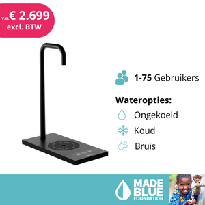 Inbouw waterkoeler Habit Tap Pro (B&O T2) monofit | 50 of 80 L/UUR, horeca waterkoeler, watertap, waterdispenser, inbouw watertap