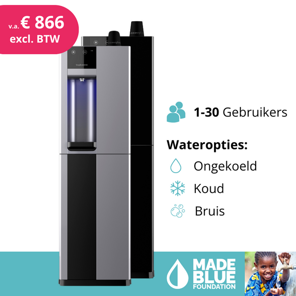 Habit Elite leidingwaterkoeler, staande waterkoeler, borg en overstrom b3 waterkoeler