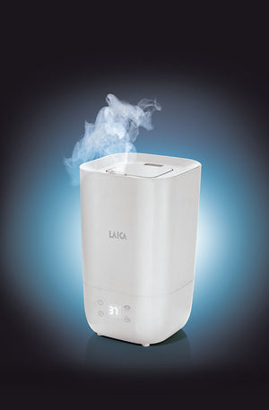 Laica HI3015 ultrasone luchtbevochtiger - 3,3 liter - bevochtiger met nachtmodus