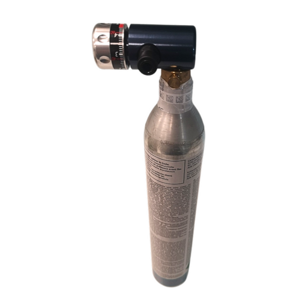 Universele adapter voor co2 cilinder - geschikt voor o.a. Grohe Blue co2 en Quooker Cube co2 - stap over naar voordelige universele Habit koolzuurcilinders - voordelig alternatief Quooker co2 cilinder en Grohe co2 cilinder