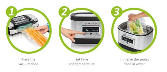 Laica sous vide cooker / water oven (SVC200)