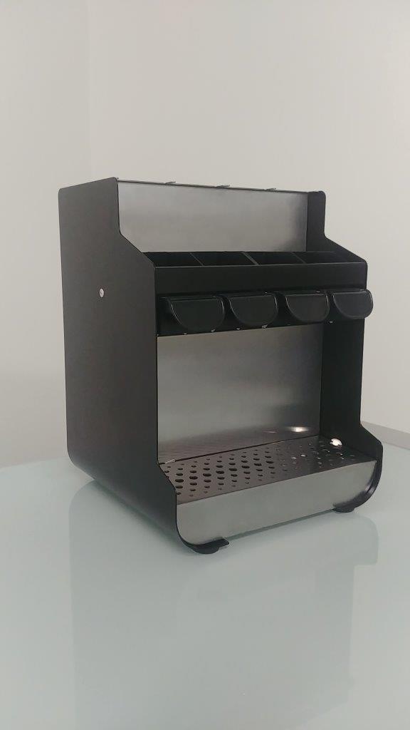 Fountain dispenser voor 4 dranken of soepen