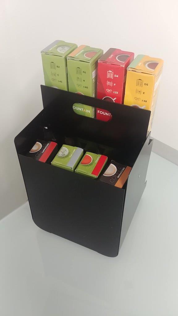 Fountain dispenser voor 4 dranken of soepen
