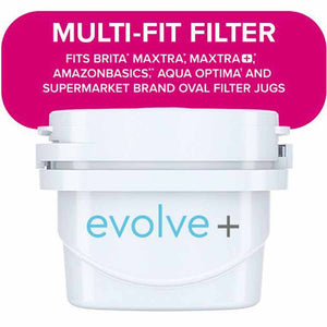 aqua optima evolve+ waterfilter, water filteren. Brita filter, Brita waterfilter, Brita Maxtra vervanging, Brita Maxtra alternatief