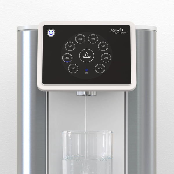 Aqua Optima Aurora waterkoeler met doseersysteem, waterkoeler thuis, waterkoeler MKB