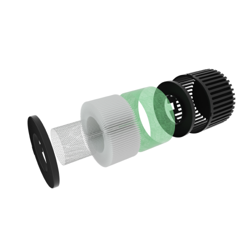 Habit Airflow-UV handdroger | incl automatische luchtreiniging van de ruimte | 3 jaar garantie
