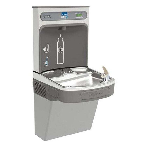 EZH2O drinkwaterfontein met waterfles vulstation, drinkfontein, waterfles vulstation, watertap