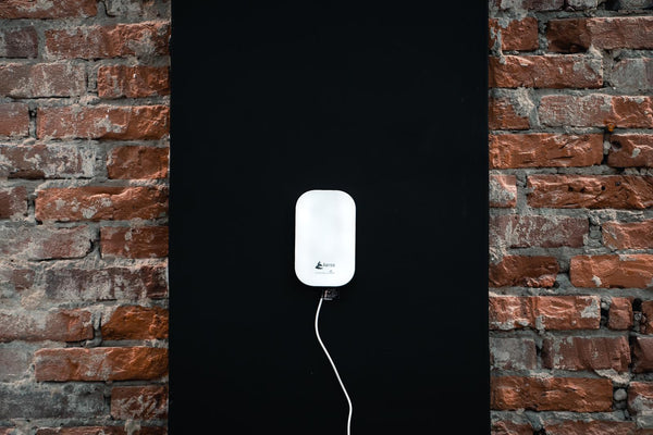 Aeros Standard luchtkwaliteitsmeter voor CO2 en TVOC - co2 meter met stoplicht, alarm en handige app