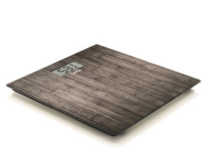 Laica digitale personenweegschaal (PS1065) tot 180kg - houtprint