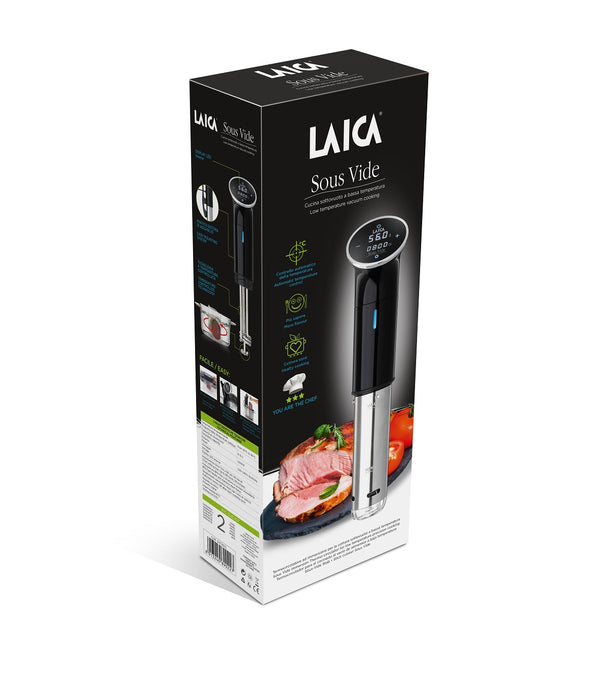 Laica sous vide stick (SVC107) - precision cooker / smart slowcooker - gebruik met je eigen pannen