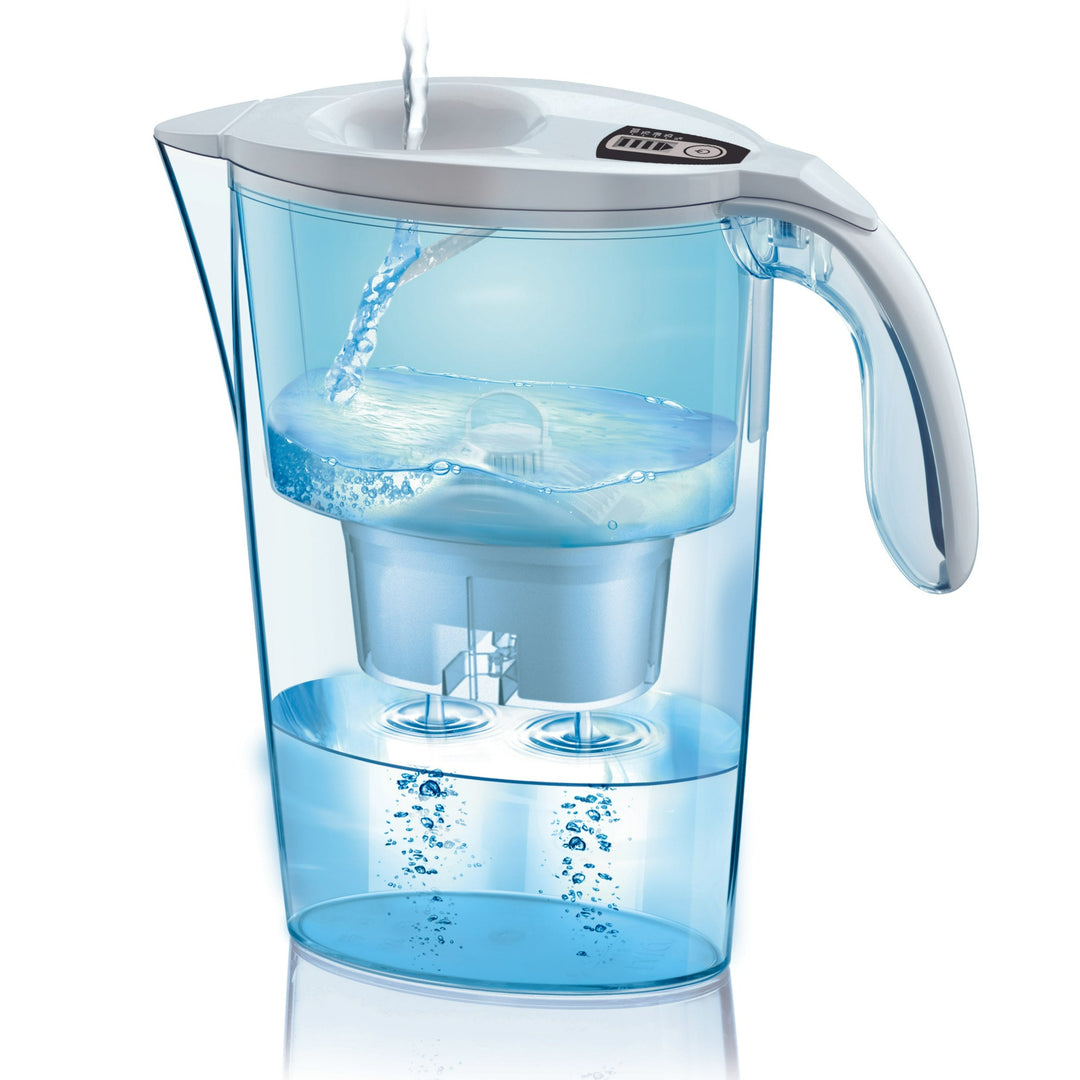 Laica Prime Line Elegance vízszűrő kancsó, 3L, Fehér Laica Prime Line Elegance vízszűrő kancsó, 3L, Fehér