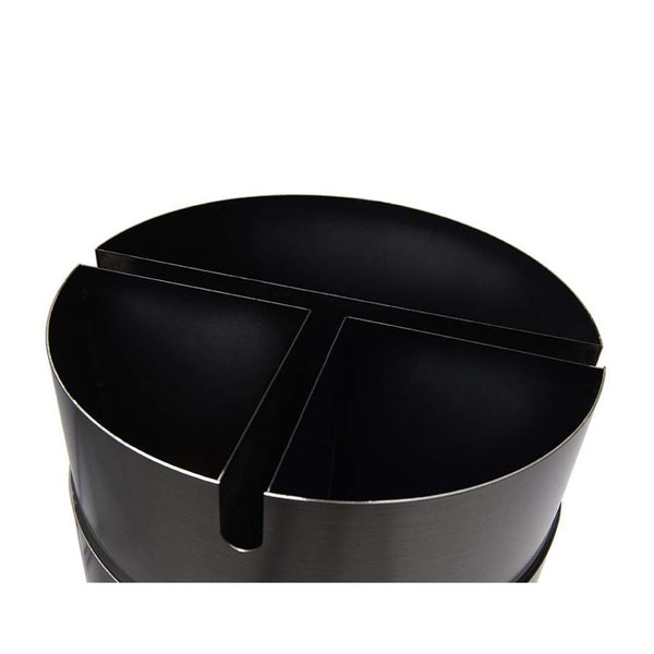 Myron Trio afvalbak | 1 x 32,5 liter + 2 x 16,25 liter- RVS