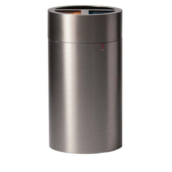 Myron XL Trio afvalbak | 1 x 50 liter + 2 x 25 liter- Aluminium