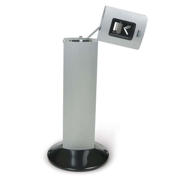 Staande asbak Metropolitan Rubbermaid, zwart