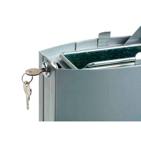 Staande asbak Metropolitan Rubbermaid, zwart